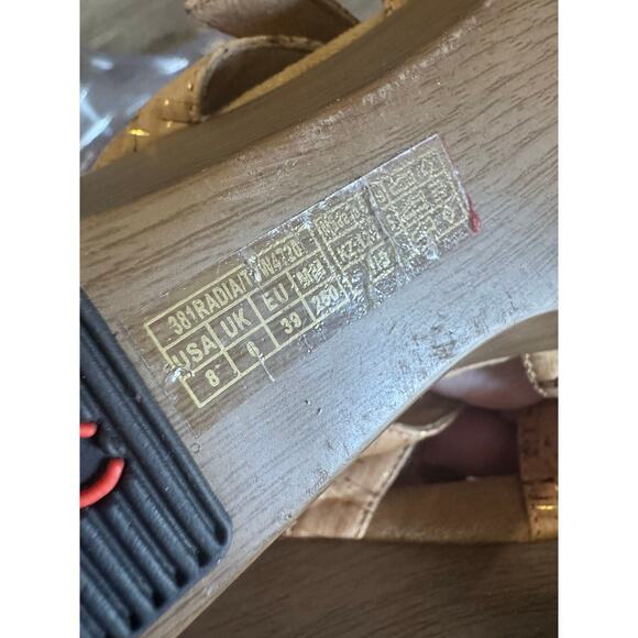 Vionic Radia Strappy Slide Wedges Sandals Size 8 - Picture 6 of 8